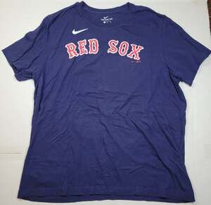 Nike Boston Red Sox Chris Sale #41 Navy Blue Cotton T-Shirt Men’s Size XL MLB